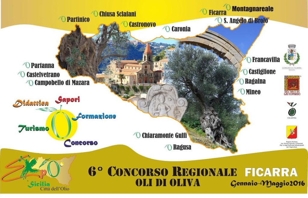 ficarra – il 10 agosto la cerimonia di premiazione di “expo sicilia città dell’olio”