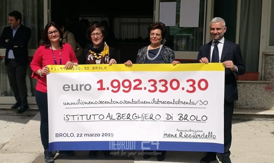 brolo – presentato il finanziamento (1.992. 330.30) per l’ampliamento dell’istituto alberghiero