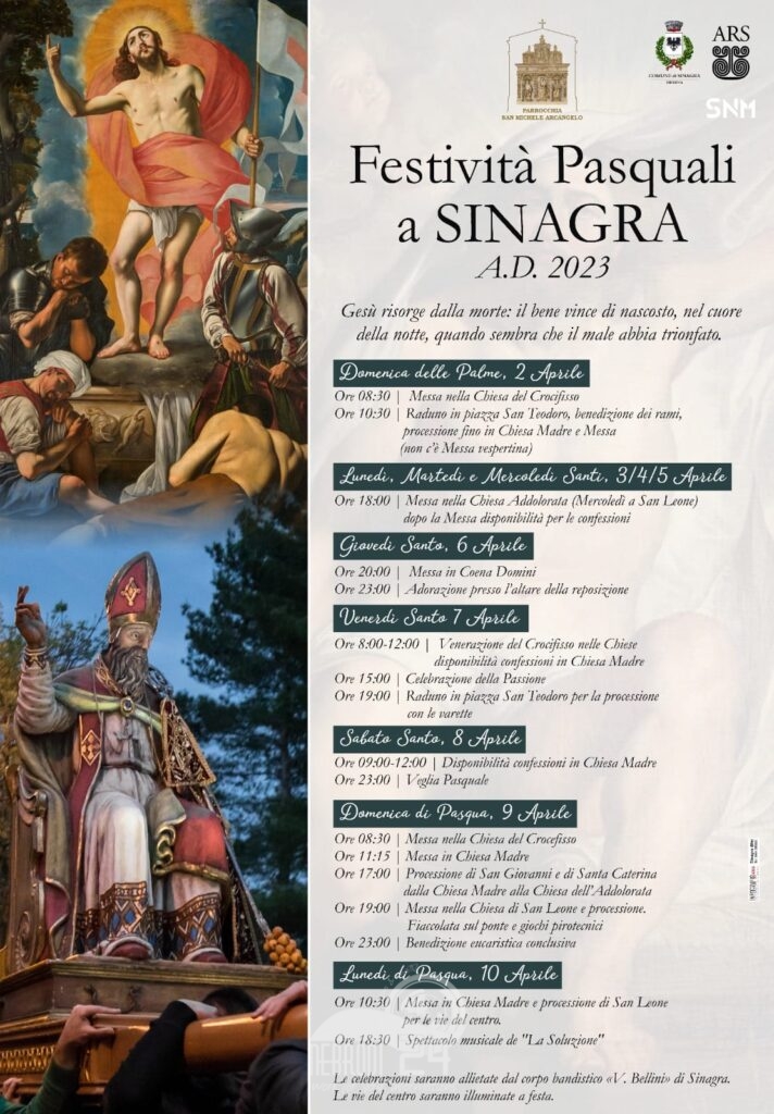 sinagra – torna la secolare processione dedicata al patrono san leone vescovo