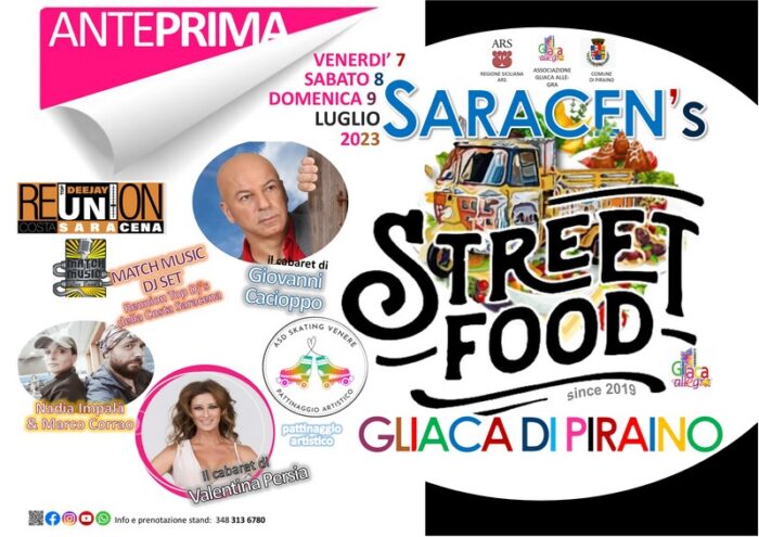 gliaca di pirano – saracen’s street food: tutti al lavoro per l’edizione 2023