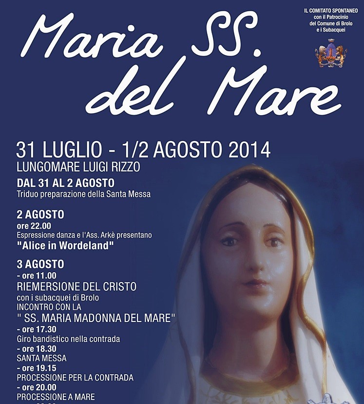 A Brolo i festeggiamenti della “Madonna del Mare” dedicati a Vincenzo Oddo.