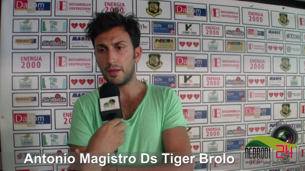 L’intervista al DS della Tiger Brolo, Antonio Magistro