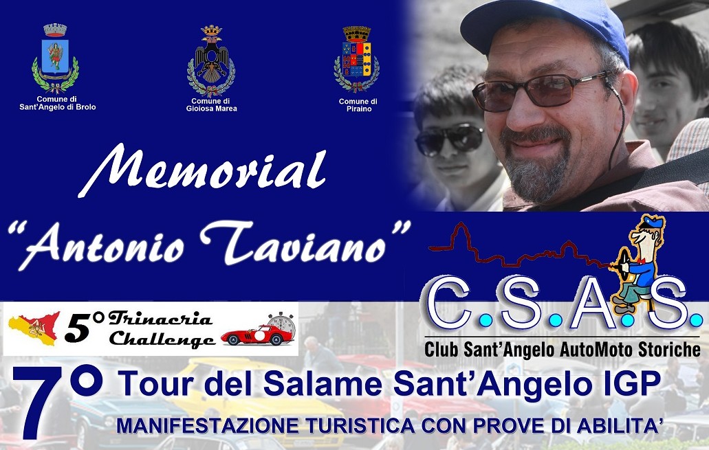 A Marzo  il 7° Tour del Salame S.Angelo IGP – Memorial “Antonio Taviano”