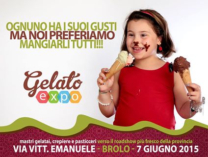 Brolo – Expo del Gelato 2015. Tutti sul Corso per assaggiare e gustare!