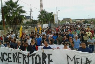 Sicilia – Passa la mozione del M5S, no all’inceneritore nella Valle del Mela.