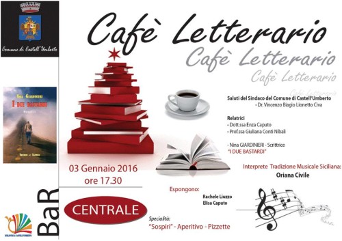 Castell’umberto – Narrativa e Musica con Nina Giardineri e Oriana Civile- si presenta il libro ” I DUE BASTARDI”