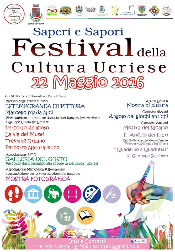 Ucria – Domenica 22  “Saperi e Sapori. Festival della Cultura Ucriese”