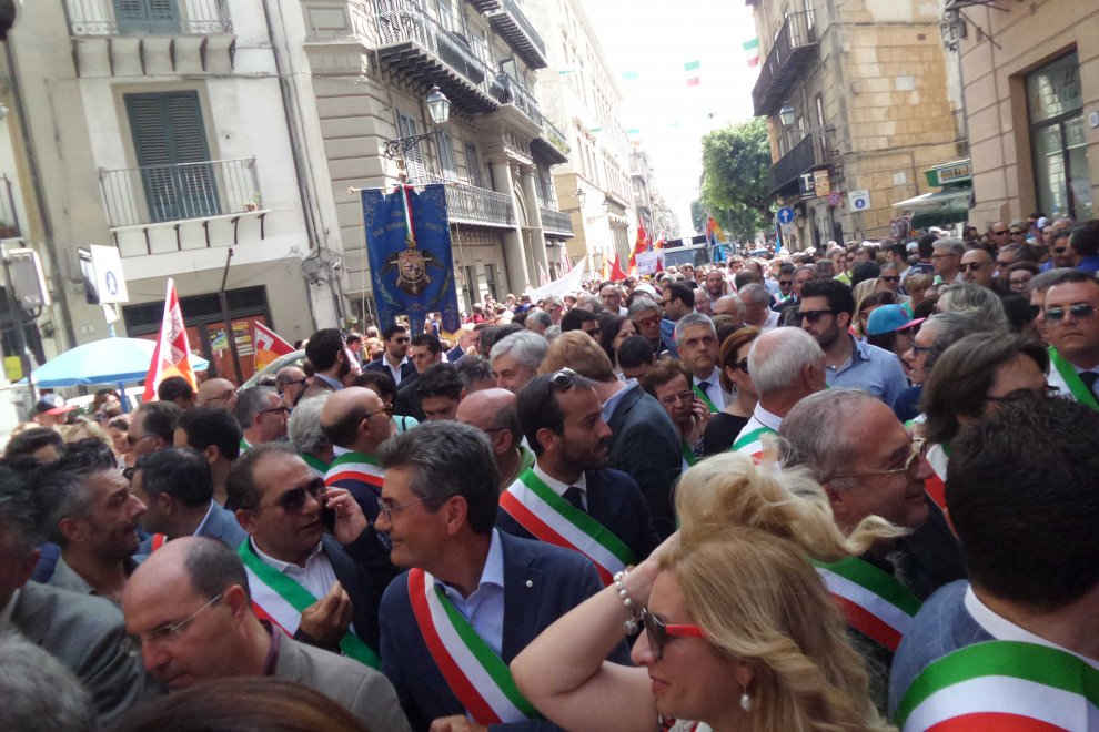 Palermo: precari e sindaci, (oltre 5000) insieme per la manifestazione unitaria a sostegno dei lavori