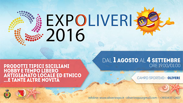 Oliveri – Lunedi 1 agosto al via la decima edizione di ExpOliveri