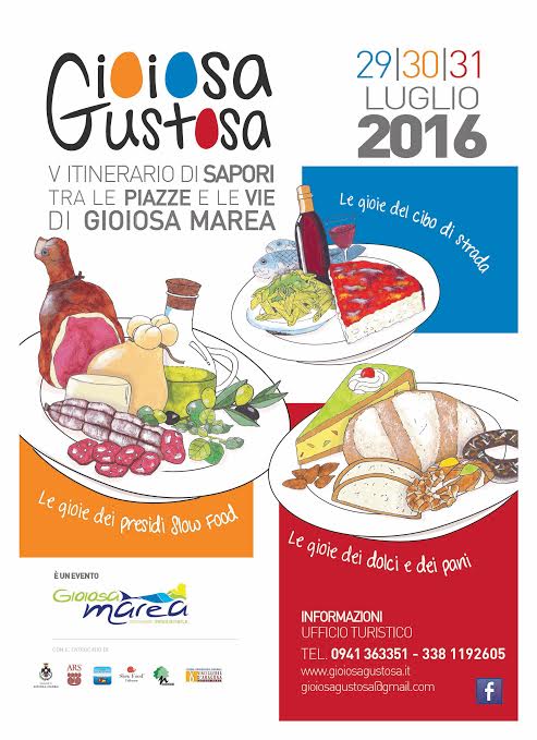 Gioiosa Marea – Dal 29 al 31 luglio la quinta edizione di Gioiosa Gustosa