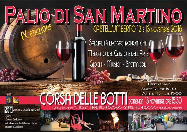 CASTELL’UMBERTO – Sabato e Domenica la IX Edizione del Palio di San Martino, con la Corsa delle Botti (Intervista al sindaco)