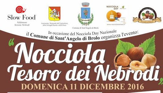Sant’Angelo di Brolo – Domenica 11 dicembre 2016, Giornata Nazionale della Nocciola