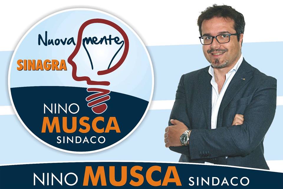 Sinagra – Nino Musca, con 467 voti di scarto, si prende la poltrona di sindaco
