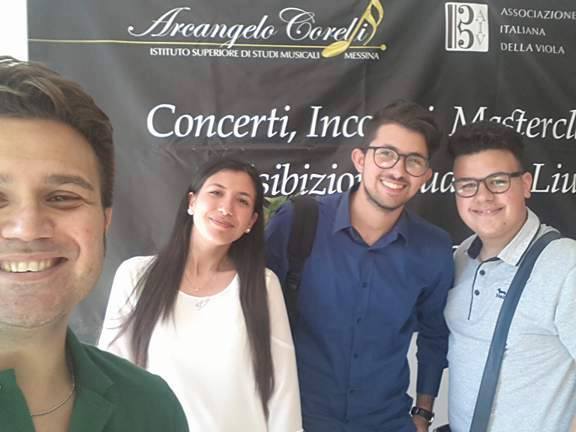 Capo D’Orlando – Tre diplomandi dell’Accademia della musica, al Conservatorio di Musica “A. Corelli ” di Messina”