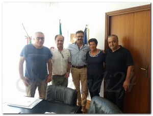 sinagra musca con rappresentanti sindacali