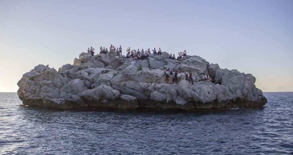 Il concerto sullo Scoglio