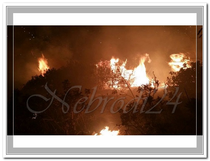 Brolo – Nella notte tre incendi, fortunatamente spenti dalla Protezione Civile