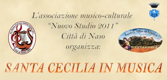 Naso – Per la prima volta al teatro Alfieri “Santa Cecilia In Musica”