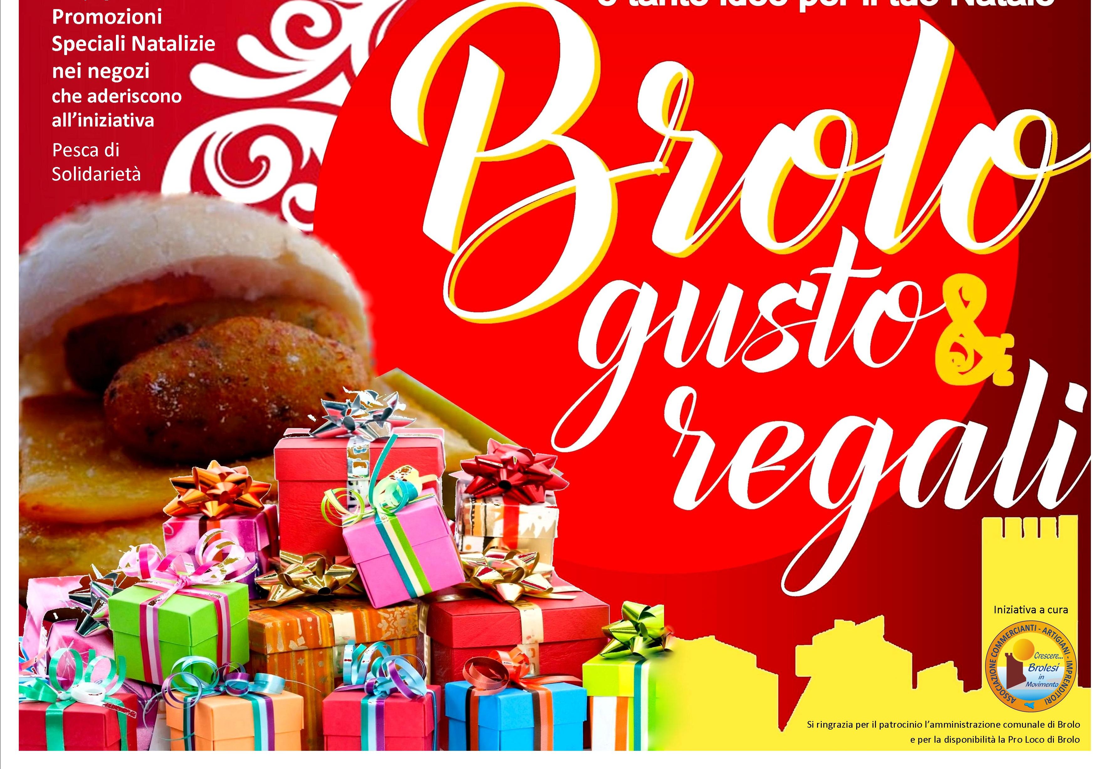 Brolo Gusto & Regali: Gli sconti dei commercianti e il programma di oggi “Festa dell’Immacolata”