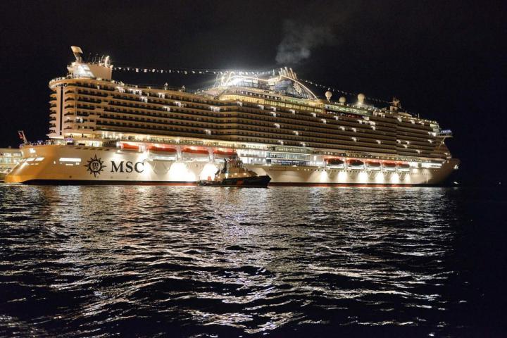 Messina – MSCSeaside: la più grande nave da crociera mai costruita in Italia. (Le foto dell’ammiraglia)