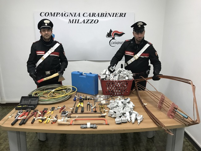 Pace del Mela  – I Carabinieri arrestano una banda di ladri rumeni per tentato furto aggravato
