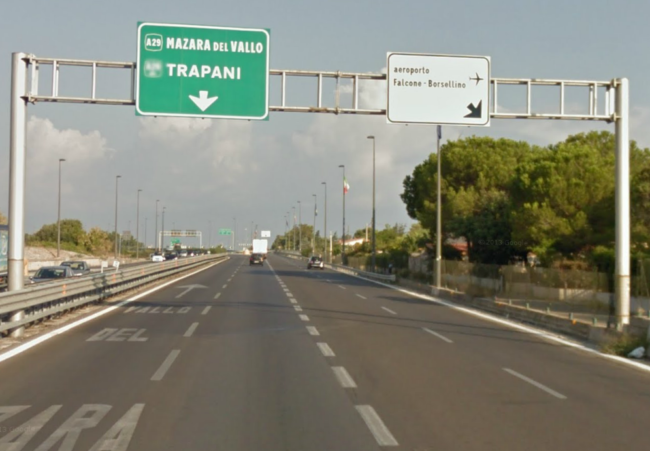 Sicilia – Anas: chiusura tratto autostrada A29 dalle 9 alle 12 di domani, in direzione Palermo