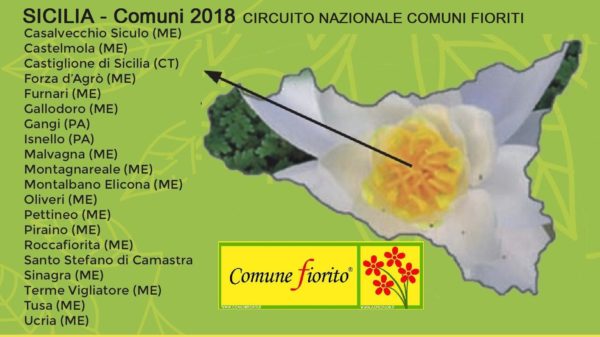 Venti paesi siciliani in gara con i “Comuni Fioriti” di tutta Italia