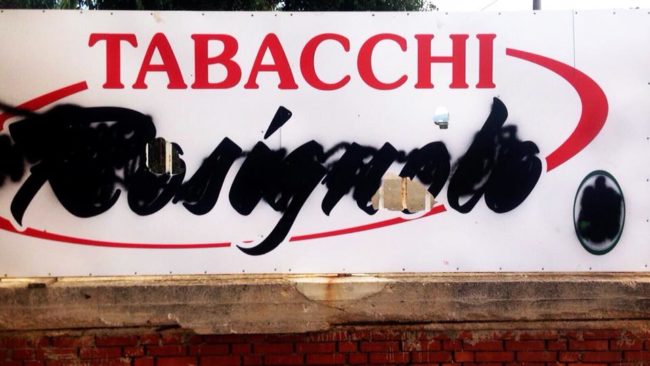 Acquedolci – Campo comunale: danneggiato un cartellone pubblicitario