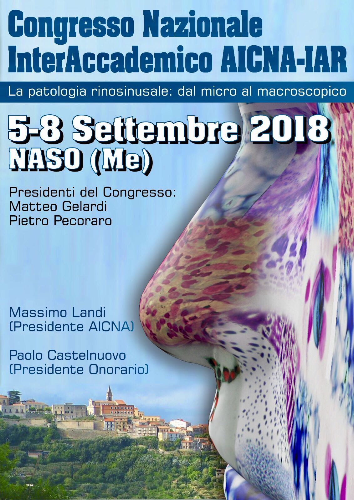 Naso – Congresso Nazionale Inter-Accademico di Rinologia e Citologia Nasale