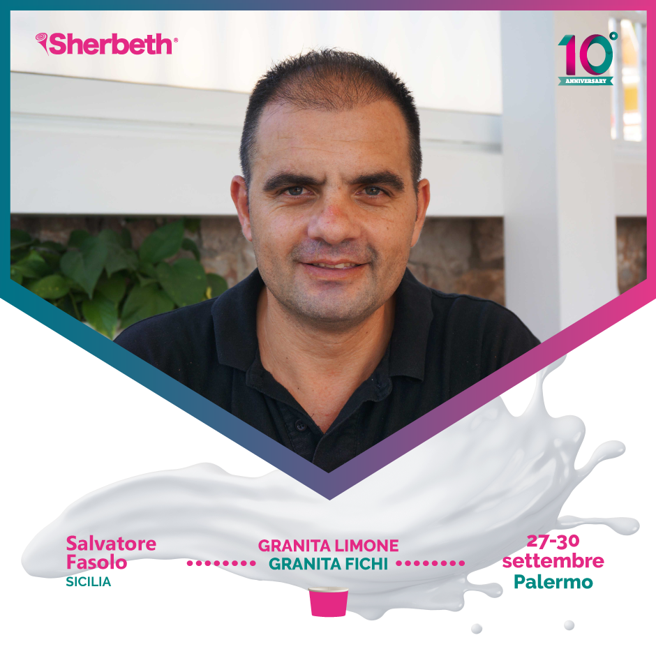 Palermo – X° edizione dello Sherbeth Festival (gelato artigianale): c’è sempre il pirainese Salvatore Fasolo