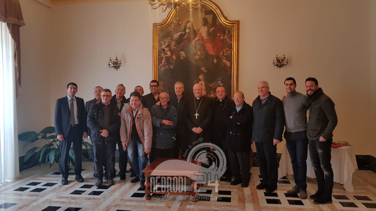 Patti – L’Intervista al vescovo Mons. Guglielmo Giombanco, dopo l’incontro per gli auguri con i giornalisti