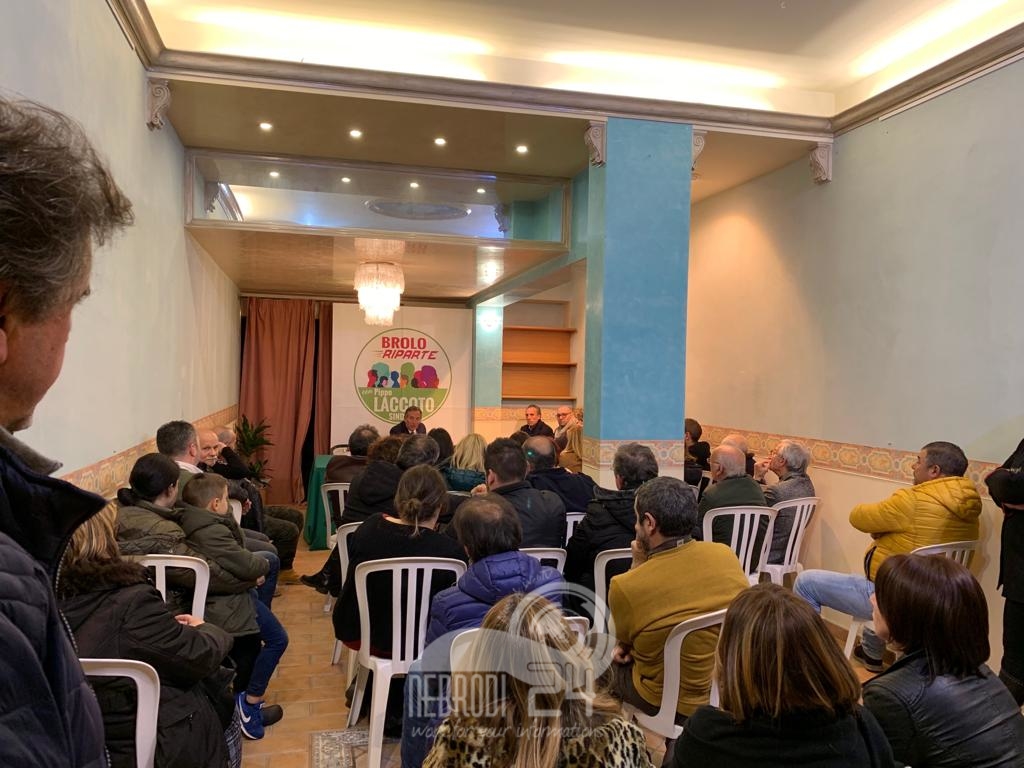 Brolo – Elezioni 2019: Il candidato sindaco Giuseppe Laccoto incontra i commercianti: “Riunione affollata e partecipazione costruttiva”
