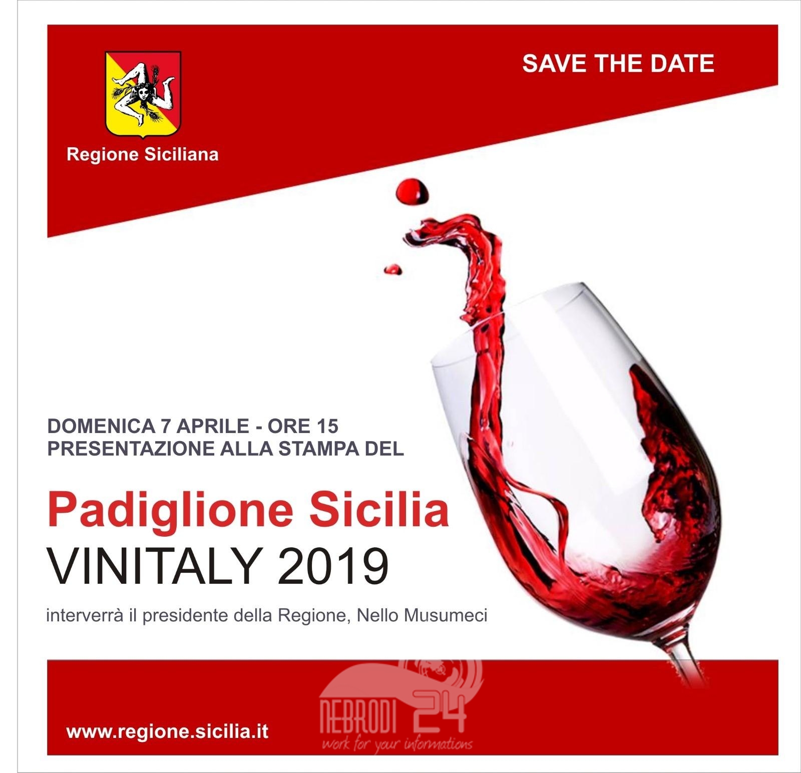 Sicilia – Vinitaly di Verona: presenti 147 aziende siciliane (dal 7 al 10 aprile 2019)