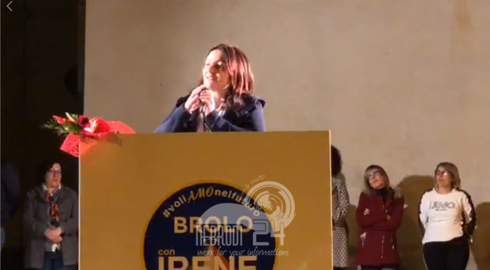 Brolo – Elezioni 2019: Il comizio di Piana del candidato sindaco Irene Ricciardello