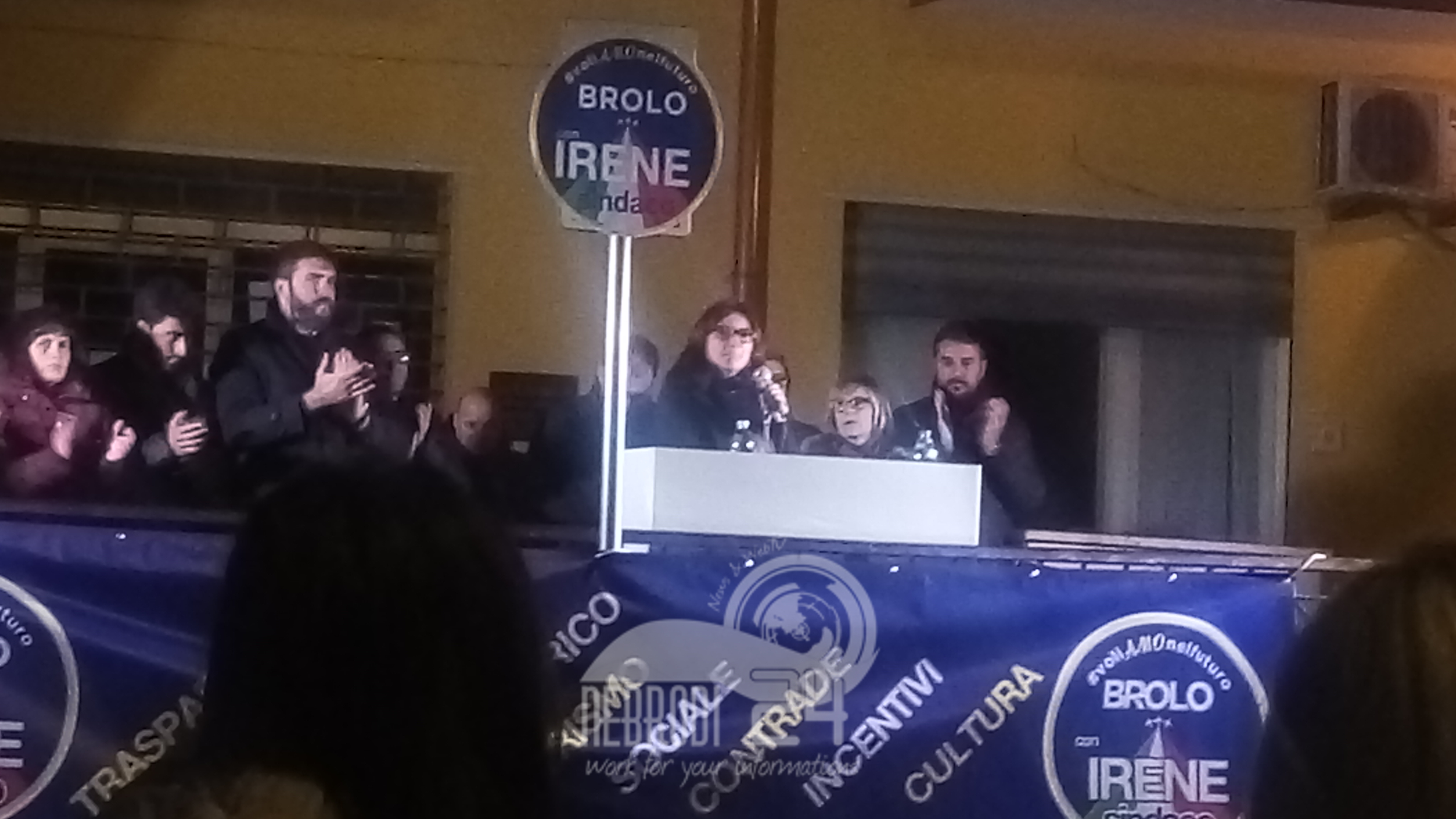Brolo – Elezioni 2019: Comizio Irene Ricciardello Piazza Roma (Video)