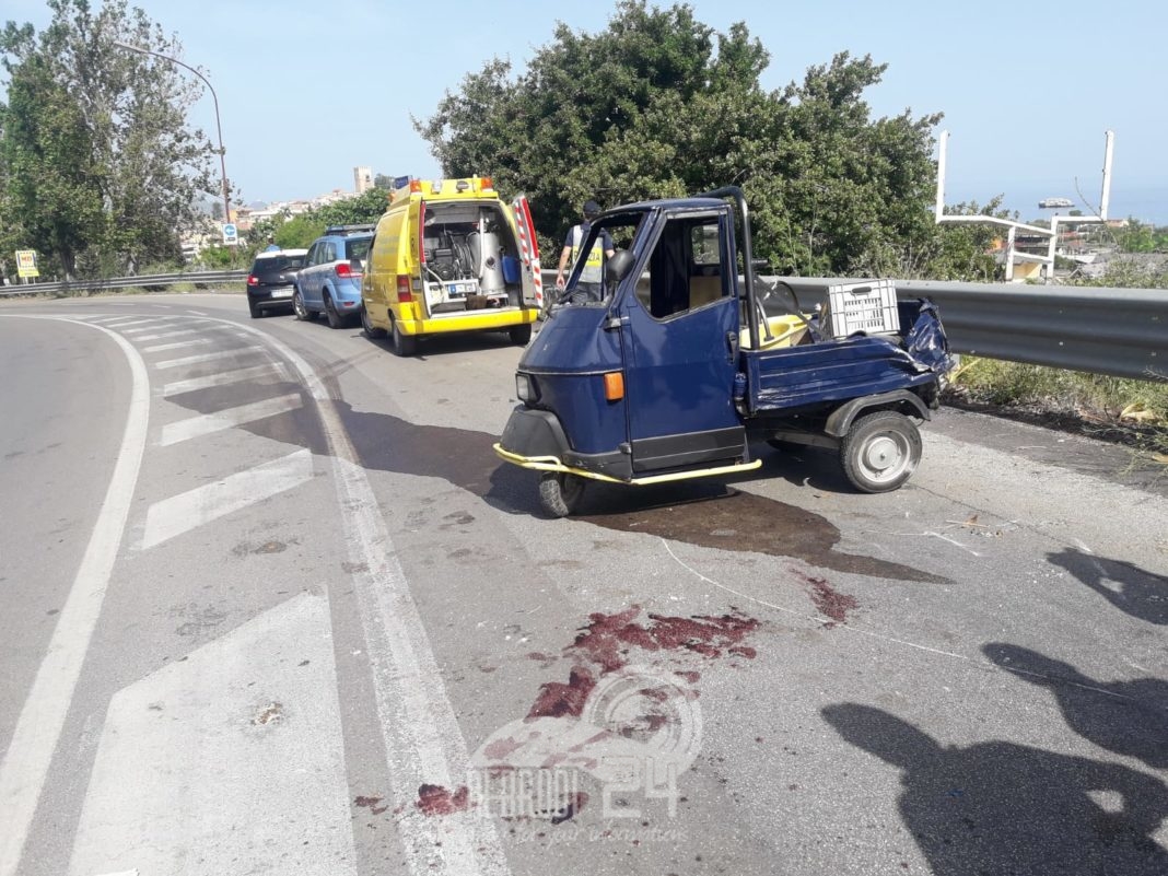 Brolo – Grave incidente per un 60enne. Trasportato con l’elisoccorso a Catania