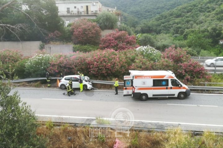 A/20 Messina – Palermo – Grave incidente autonomo, il ferito trasportato in elisoccorso