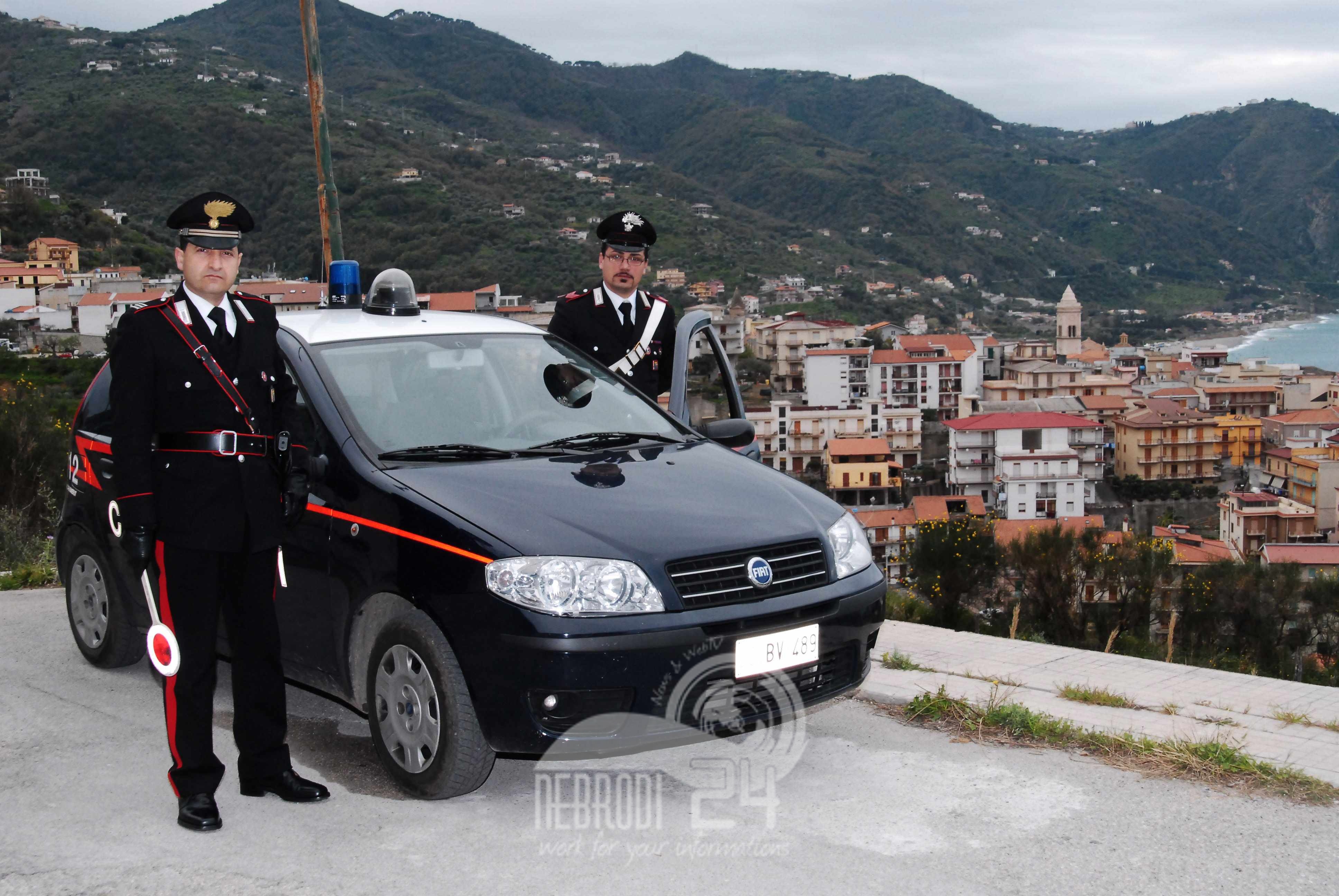 Gioiosa Marea – I carabinieri arrestano due uomini del luogo