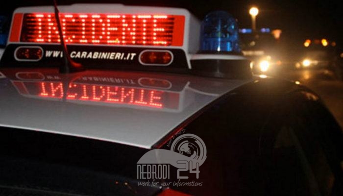 A20 – Incidente mortale nella notte sull’autostrada Messina-Palermo