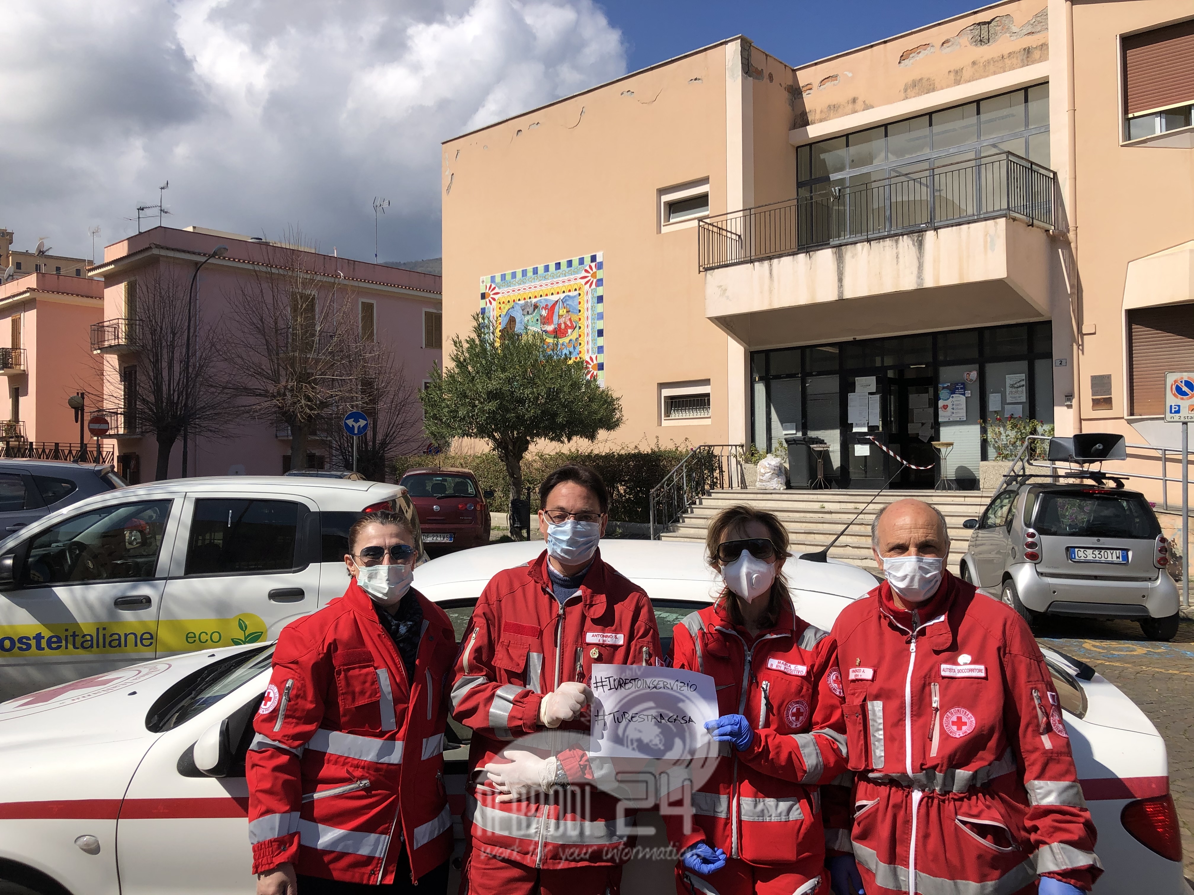 Sicilia – Coronavirus: CRI – Comitato del Tirreno Nebrodi, attiva nel prestare il proprio aiuto alle realtà vulnerabili del territorio