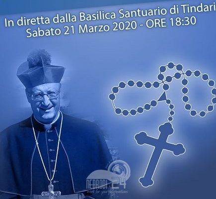 Tindari – Stasera recita del Rosario con il Vescovo Giombanco in diretta streaming e Facebook alle 18,30