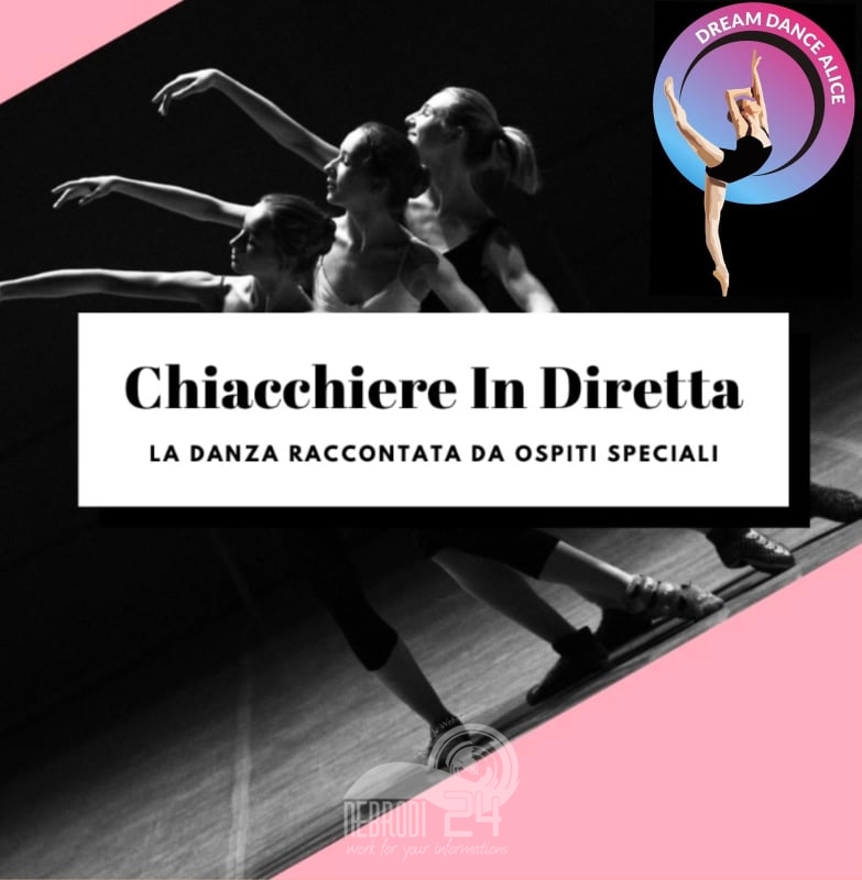 Brolo – Alice Corica: Chiacchiere in Diretta, la Danza raccontata in diretta su Instagram e Facebook