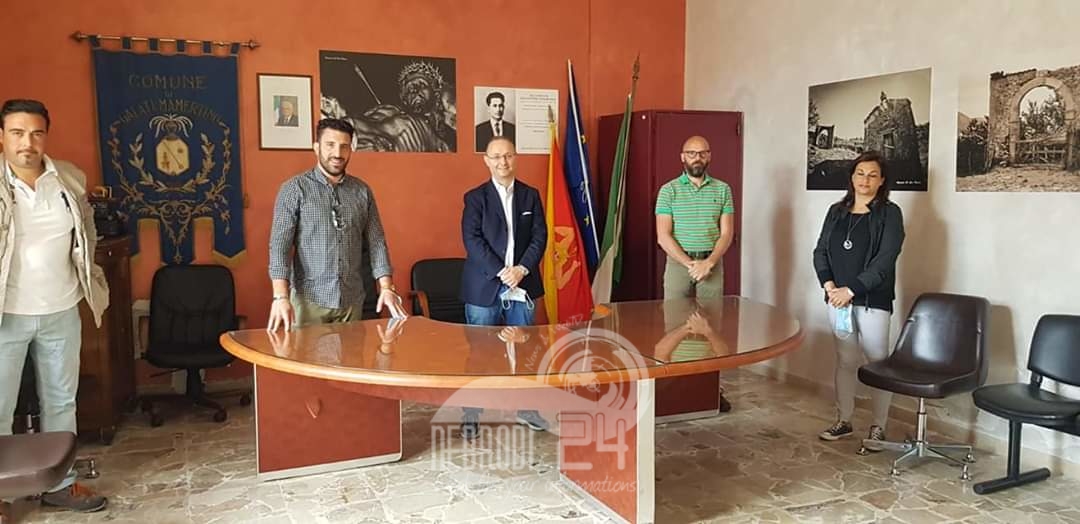 Galati Mamertino – Visita del neo Presidente del Parco dei Nebrodi Domenico Barbuzza