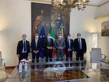 Parco dei Nebrodi – Il Presidente Barbuzza incontra il Presidente della Regione Musumeci