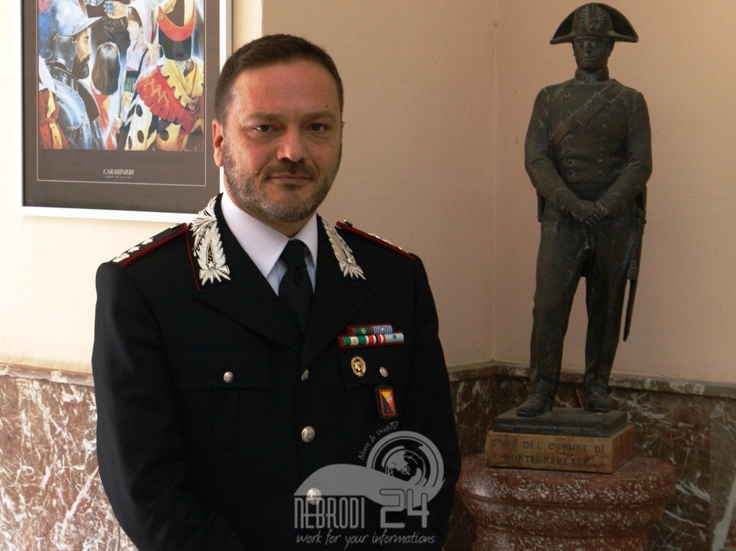 Patti – Insediato il nuovo comandante della Compagnia Carabinieri, il Tenente Colonnello Salvatore Pascariello