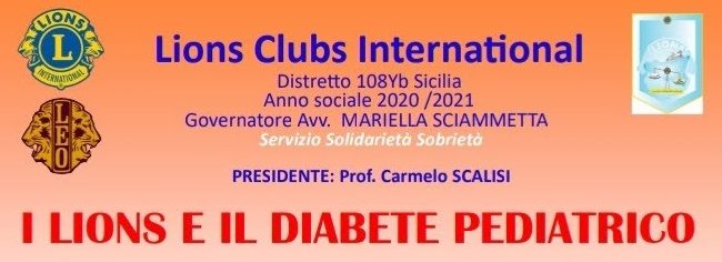 Capo D’Orlando – I lions e il diabete pediatrico, sabato 14 Novembre, giornata mondiale diretta Streaming