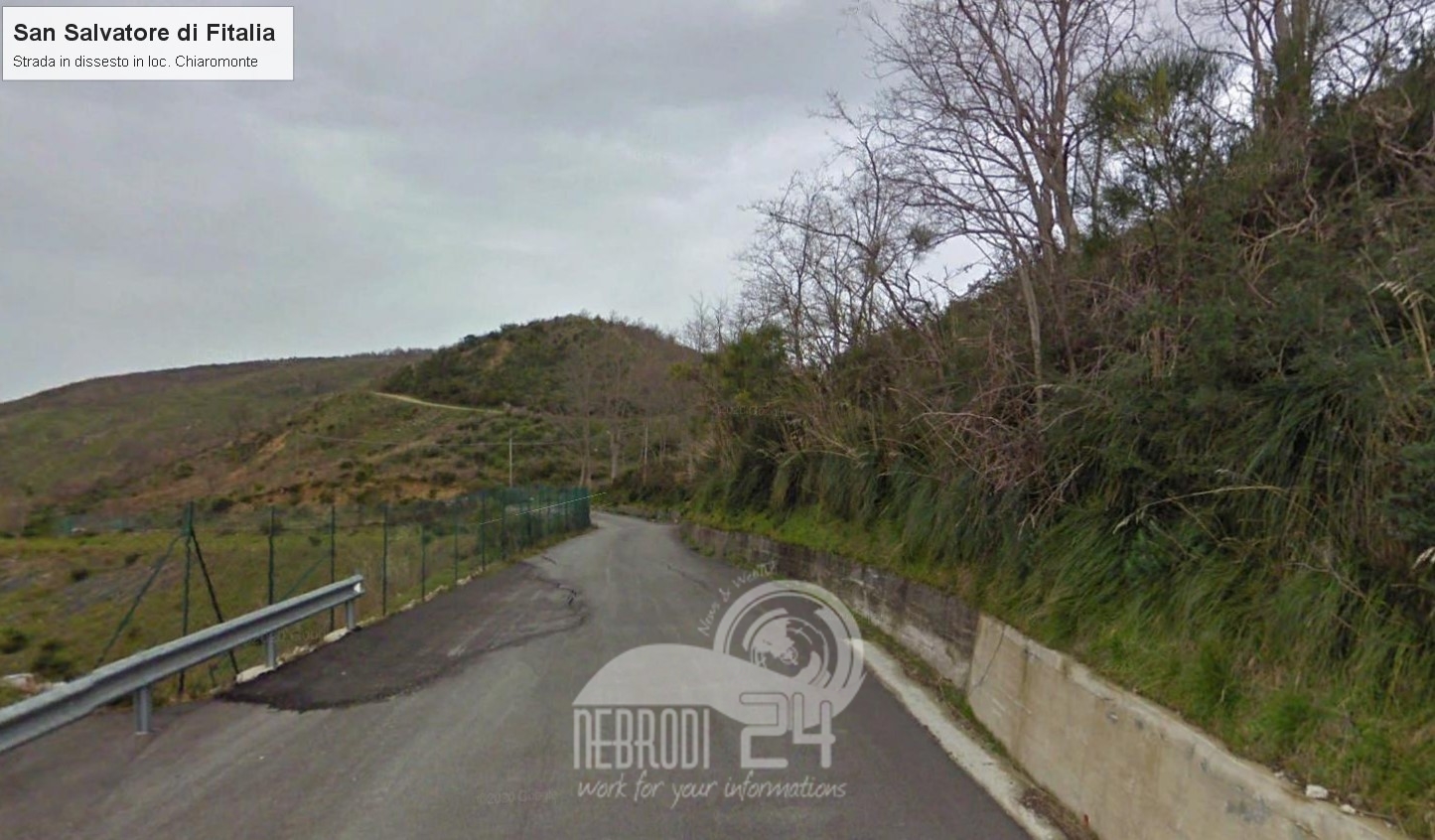 San Salvatore di Fitalia – Dissesto idrogeologico: in gara il progetto per la frana in località Chiaromonte