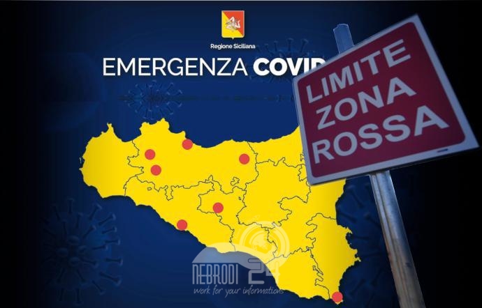 Sicilia – Covid: aumento contagi e varianti, zona rossa in tutta la provincia di Palermo