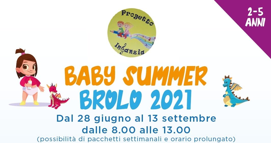 Brolo – La Scuola Paritaria Progetto Infanzia presenta il suo ‘Summer Baby 2021’