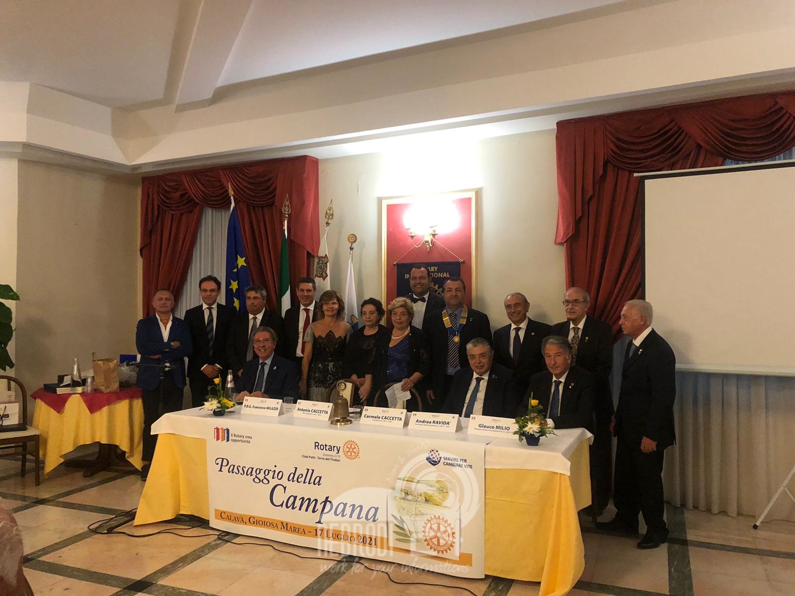 Rotary Club di Patti – Terra del Tindari – Il nuovo Presidente è Carmelo Caccetta